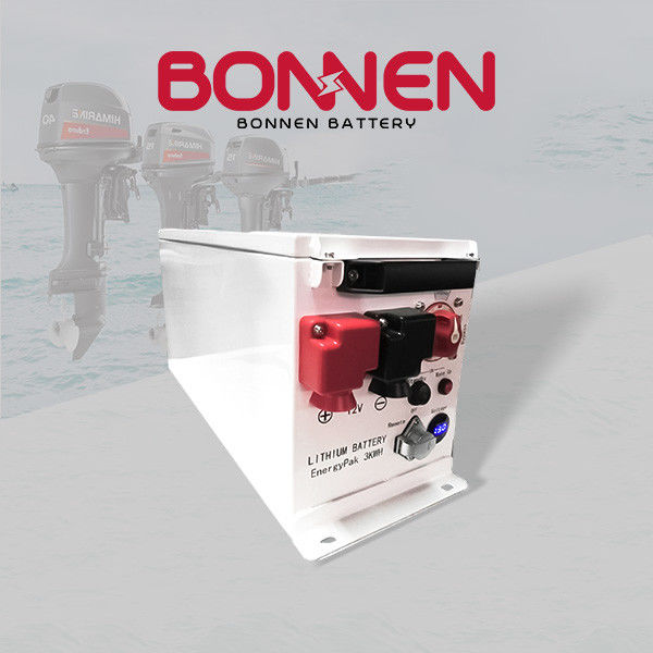 125Ah 24v Litium Marine Battery For Trolling Motor, Electric Outboard Motor