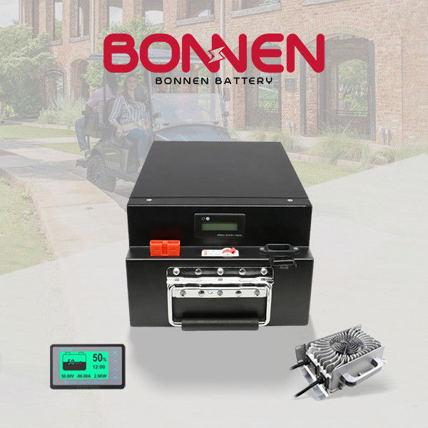 5.12kWh Golf Trolley Lithium Battery 48v Lithium Golf Cart Bateria dla ATV, AGV