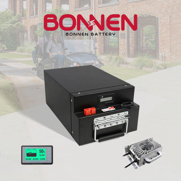 5.12kWh Golf Trolley Lithium Battery 48v Lithium Golf Cart Bateria dla ATV, AGV